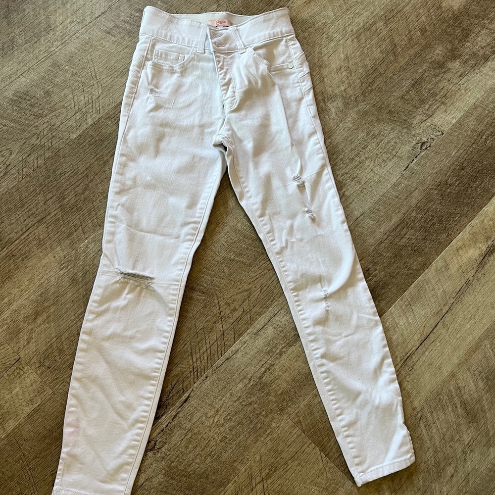 White jeans